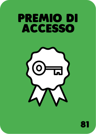 Carta Premio di Accesso